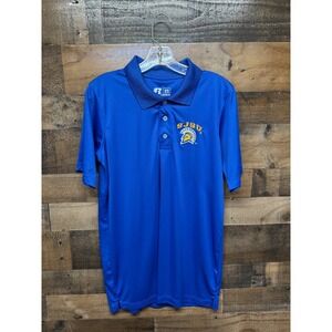 Russell Athletic San Jose SJSU Spartans Polo Shirt Men's Medium Blue